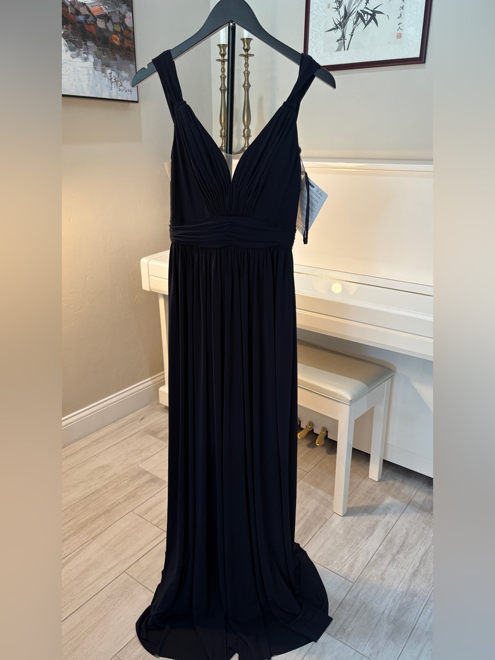 NWT Catherine Deane Caterina luxury gown in navy